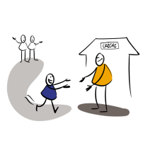 Un enfant accueilli dans une crèche